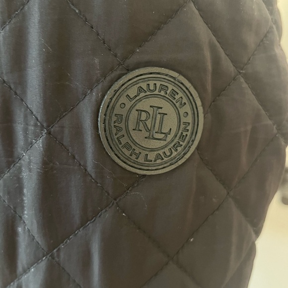 Lauren Ralph Lauren Diamond-Quilted Black Jacket Coat Size SM - Picture 6 of 13